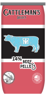 Cattlemans Select 14% Beef Pellet