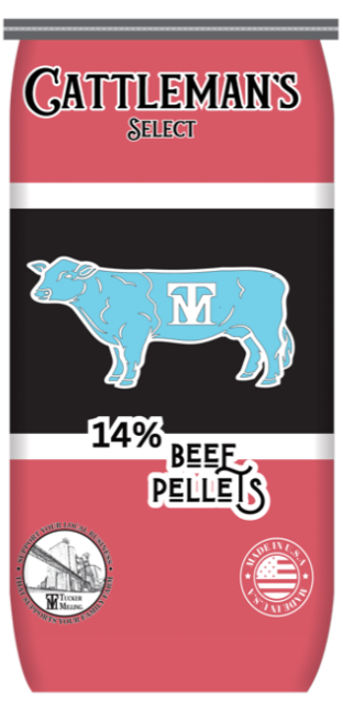 Cattlemans Select 14% Beef Pellet